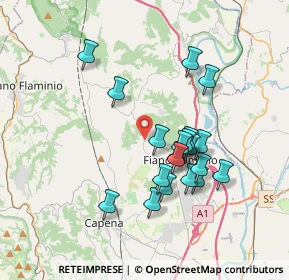 Mappa Strada Provinciale, 00065 Fiano Romano RM, Italia (3.422)