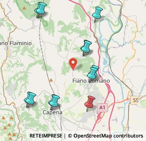 Mappa Strada Provinciale, 00065 Fiano Romano RM, Italia (4.755)