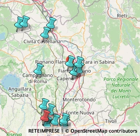 Mappa Strada Provinciale, 00065 Fiano Romano RM, Italia (20.72947)