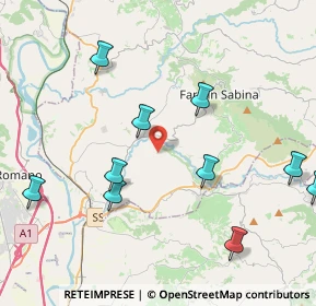 Mappa 02032 Fara In Sabina RI, Italia (5.32182)