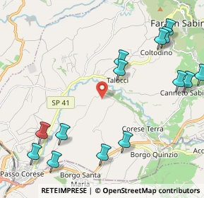 Mappa 02032 Fara In Sabina RI, Italia (2.86)
