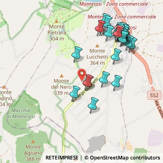 Mappa Via Marcello Paris, 01030 Monterosi VT, Italia (1.25517)