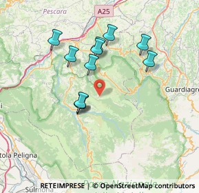 Mappa S.Provinciale 22 imbocco sentiero Eremo San Bartolomeo, 65020 Roccamorice PE, Italia (6.73727)