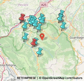 Mappa S.Provinciale 22 imbocco sentiero Eremo San Bartolomeo, 65020 Roccamorice PE, Italia (7.432)