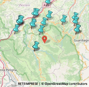 Mappa S.Provinciale 22 imbocco sentiero Eremo San Bartolomeo, 65020 Roccamorice PE, Italia (9.609)
