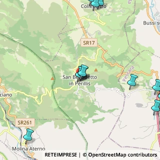 Mappa Via Ripida, 67020 San Benedetto In Perillis AQ, Italia (3.72174)
