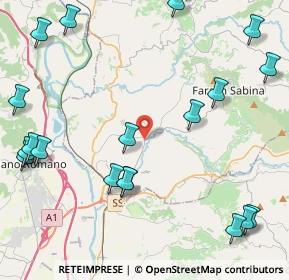 Mappa SP 41, 02032 Fara in Sabina RI (6.1675)