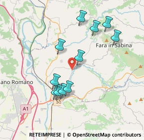 Mappa SP 41, 02032 Fara in Sabina RI (3.76273)