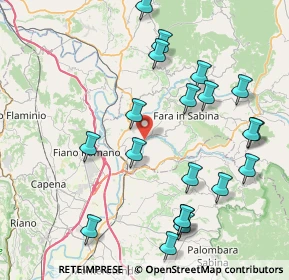 Mappa SP 41, 02032 Fara in Sabina RI (9.6265)
