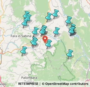 Mappa 02038 Scandriglia RI, Italia (7.32)