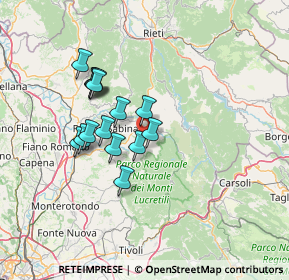 Mappa 02038 Scandriglia RI, Italia (11.968)