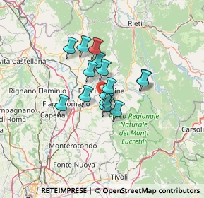 Mappa Via Piave, 02032 Fara in Sabina RI, Italia (9.00733)
