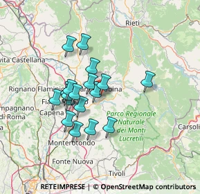 Mappa Via Piave, 02032 Fara in Sabina RI, Italia (11.50722)