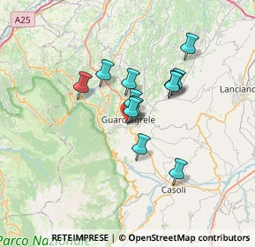 Mappa Via Vallo, 66016 Guardiagrele CH, Italia (5.2)
