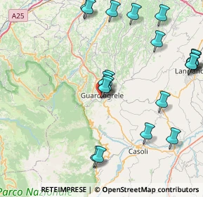 Mappa Via Vallo, 66016 Guardiagrele CH, Italia (10.4235)