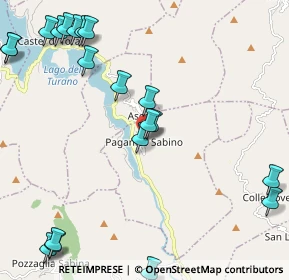 Mappa Viale Trieste, 02020 Paganico Sabino RI, Italia (3.004)
