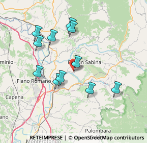 Mappa Via Piero Gobetti, 02032 Fara in Sabina RI, Italia (7.38273)