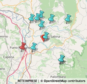 Mappa Via Piero Gobetti, 02032 Fara in Sabina RI, Italia (7.63091)