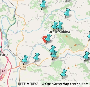 Mappa Via Piero Gobetti, 02032 Fara in Sabina RI, Italia (6.204)