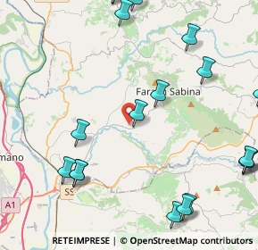 Mappa Via Piero Gobetti, 02032 Fara in Sabina RI, Italia (6.182)