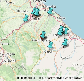 Mappa Contrada S, 66016 Guardiagrele CH, Italia (14.299)