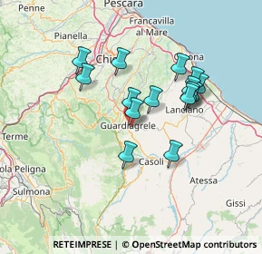 Mappa Contrada S, 66016 Guardiagrele CH, Italia (12.51667)