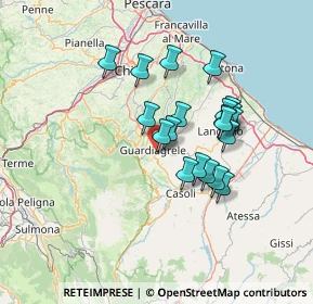 Mappa Contrada S, 66016 Guardiagrele CH, Italia (12.0045)