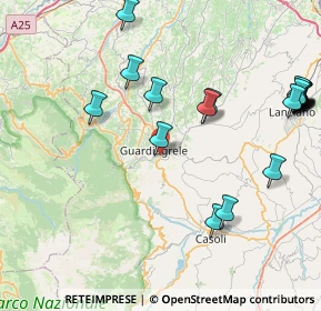 Mappa Contrada S, 66016 Guardiagrele CH, Italia (10.85)