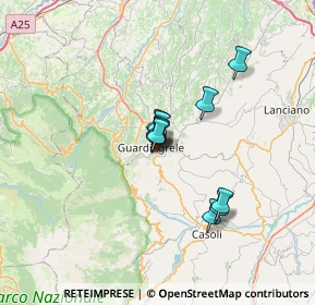 Mappa Contrada S, 66016 Guardiagrele CH, Italia (4.51182)