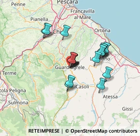 Mappa Via Sant Angelo, 66016 Guardiagrele CH, Italia (10.72056)