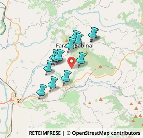 Mappa Via San Giovanni Piani, 02032 Fara in Sabina RI (2.71154)