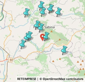 Mappa Via San Giovanni Piani, 02032 Fara in Sabina RI (4.02923)