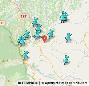 Mappa Via Pagnotti, 66016 Guardiagrele CH, Italia (3.90923)