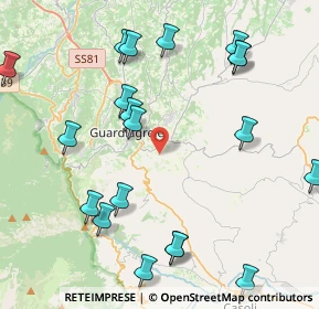 Mappa Via Pagnotti, 66016 Guardiagrele CH, Italia (5.278)