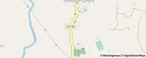 Mappa Torino di Sangro