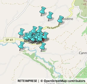 Mappa Via Marzabotto, 02032 Fara in Sabina RI, Italia (0.56538)