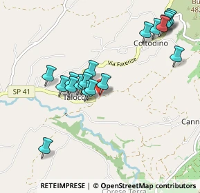 Mappa Via Marzabotto, 02032 Fara in Sabina RI, Italia (1.044)