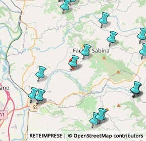 Mappa Via Marzabotto, 02032 Fara in Sabina RI, Italia (6.067)