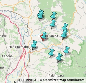 Mappa Via Marzabotto, 02032 Fara in Sabina RI, Italia (7.41313)