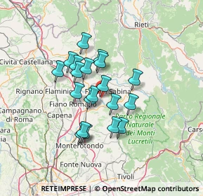 Mappa Via Marzabotto, 02032 Fara in Sabina RI, Italia (10.8025)