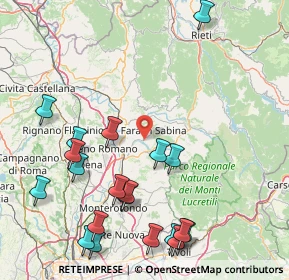 Mappa Via Marzabotto, 02032 Fara in Sabina RI, Italia (21.506)