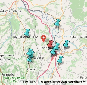 Mappa Via civitellese km 4, 00060 Civitella San Paolo RM, Italia (7.03786)