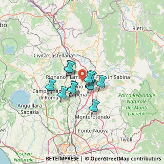 Mappa Via civitellese km 4, 00060 Civitella San Paolo RM, Italia (8.88364)