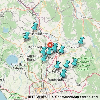 Mappa Via civitellese km 4, 00060 Civitella San Paolo RM, Italia (14.69)