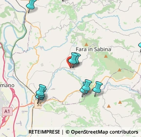 Mappa Via Enrico Toti, 02032 Fara in Sabina RI, Italia (5.35154)