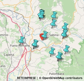 Mappa Via Enrico Toti, 02032 Fara in Sabina RI, Italia (7.67765)