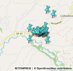 Mappa Via Enrico Toti, 02032 Fara in Sabina RI, Italia (0.388)