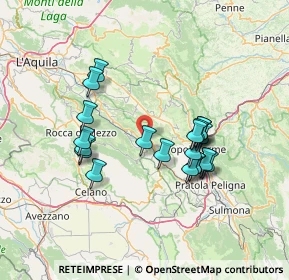Mappa Via Nazionale, 67020 Acciano AQ, Italia (13.2535)
