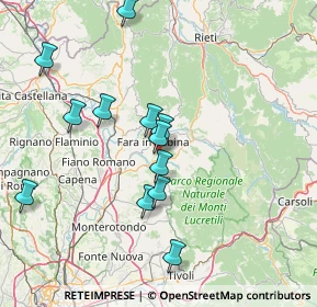 Mappa Via Roma, 02032 Fara in Sabina RI, Italia (15.27083)