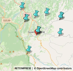 Mappa Largo Giuseppe Garibaldi, 66016 Guardiagrele CH, Italia (3.83667)